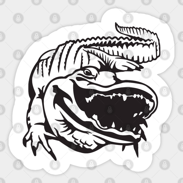 gator Sticker by baikteman